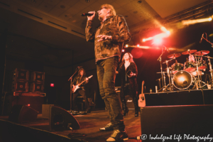 Lead singer Mickey Thomas and his band Starship in concert at Prairie Band Casino in Mayetta, KS on February 27, 2020.