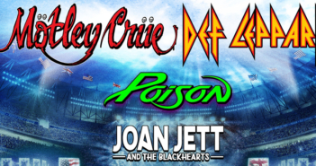 Motley Crue, Def Leppard, Poison and Joan Jett bring their stadium tour to Kauffman Stadium in Kansas City, MO on July 19, 2022.