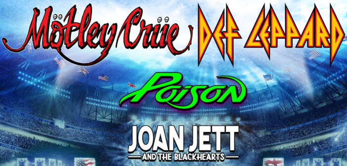 Motley Crue, Def Leppard, Poison and Joan Jett bring their stadium tour to Kauffman Stadium in Kansas City, MO on July 19, 2022.