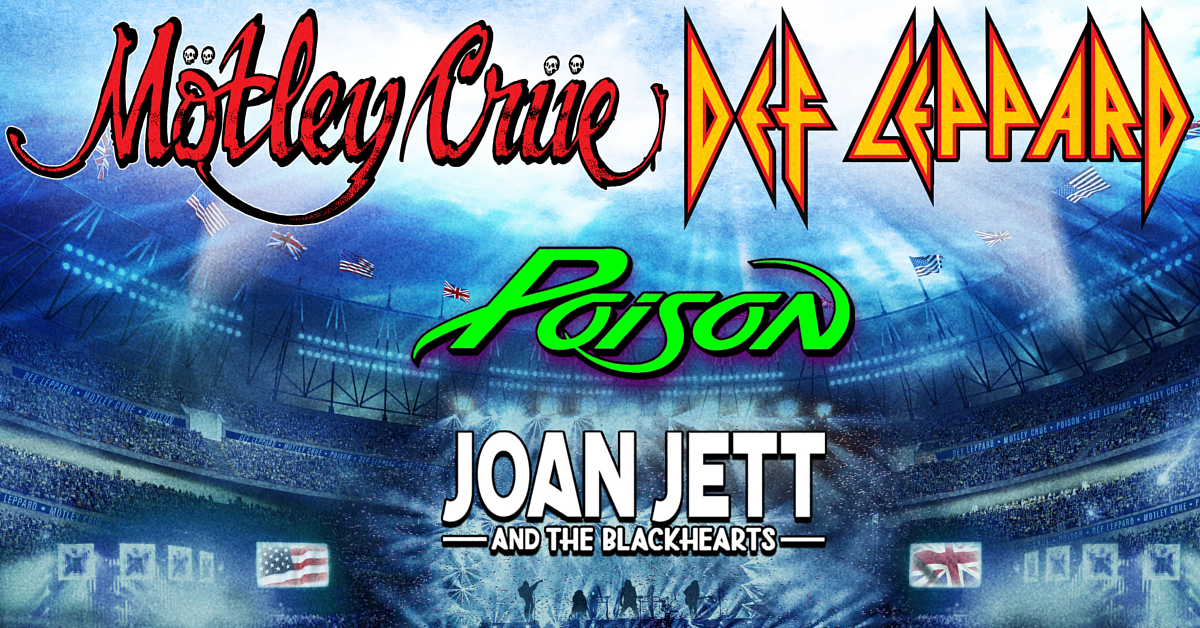 Def Leppard & Mötley Crüe Tour Hits Kauffman Stadium Live '80s Kansas