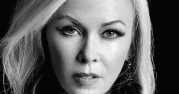 Berlin with Terri Nunn performs live at Town Center Plaza on November 14, 2020.