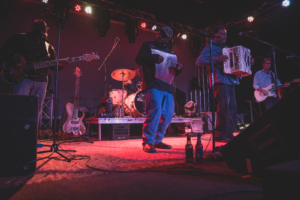 Chubby Carrier and the Bayou Swamp band performing live in concert at Knuckleheads Saloon on March 13, 2021.