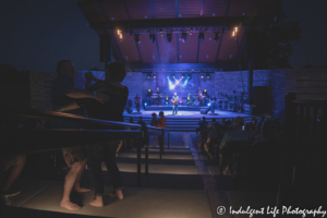 Couples dance as Little River Band performs live at Riverside Park Amphitheater in Jefferson City, MO on June 4, 2021.