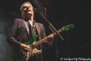 Styx singer, guitarist and founding member James "J.Y." Young performing live at Azura Amphitheater in Bonner Springs, KS on June 25, 2021.