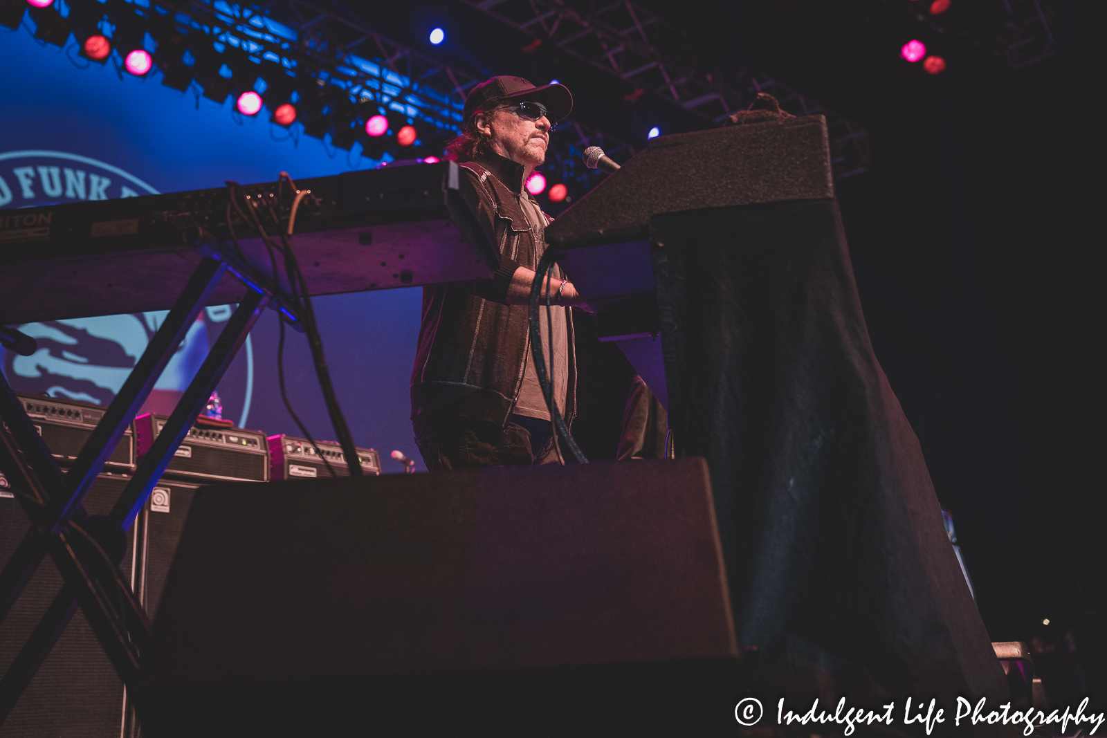 Grand Funk Railroad keyboardist Tim Cashion playing live at Ameristar Casino's Star Pavilion in Kansas City, MO on September 18, 2021.