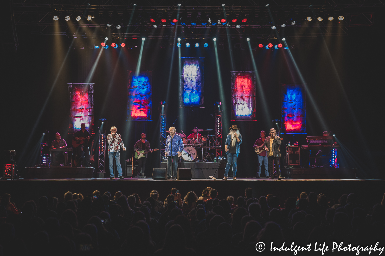 The Oak Ridge Boys performed live in concert at Star Pavilion inside of Ameristar Casino in Kansas City, MO on September 24, 2021.