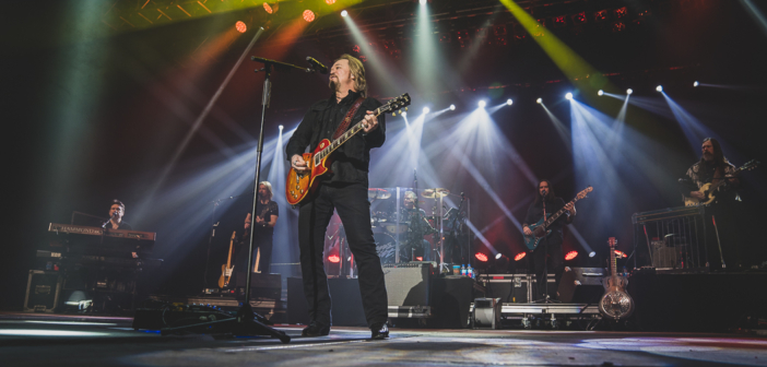 Country music superstar Travis Tritt performed live in concert at Star Pavilion inside of Ameristar Casino on Kansas City, MO on December 3, 2021.