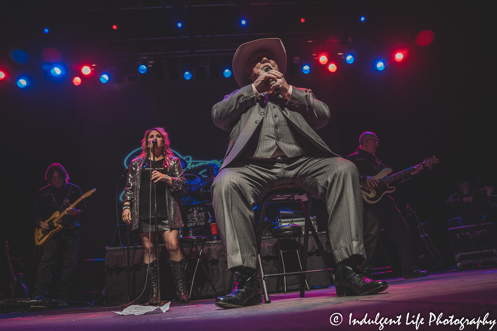 Johnny Lee live in concert with the Urban Cowboy band at Ameristar Casino's Star Pavilion in Kansas City, MO on November 14, 2021.