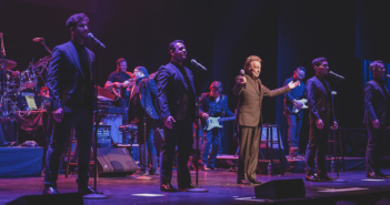 Frankie Valli and the Four Seasons performed live in concert at Kauffman Center for the Performing Arts in downtown Kansas City, MO on June 4, 2022.