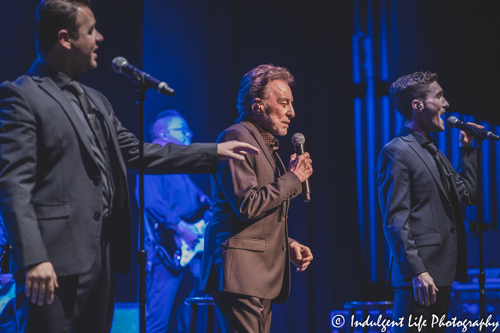 Live concert at Kauffman Center for the Performing Arts in downtown Kansas City, MO featuring Frankie Valli and the Four Seasons on June 4, 2022.