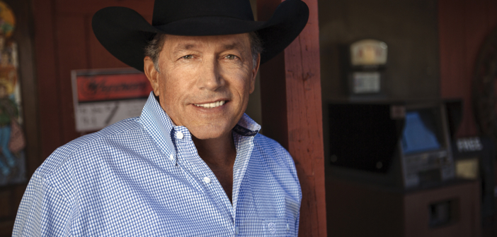 George Strait performs live at Arrowhead Stadium in Kansas City, MO on July 30, 2022.