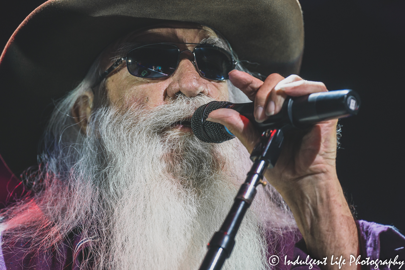 Baritone singer William Lee Golden of The Oak Ridge Boys performing live in concert at Star Pavilion inside of Ameristar Casino in Kansas City, MO on July 15, 2022.