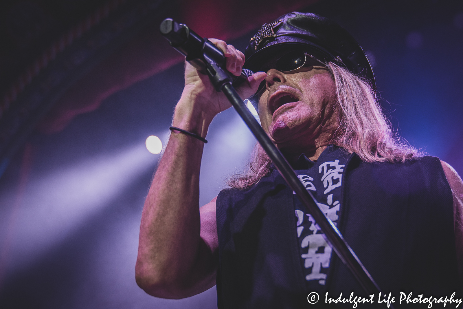 Frontman Robin Zander of Cheap Trick opening the show at Uptown Theater in Kansas City, MO with "Dream Police" on September 13, 2022.