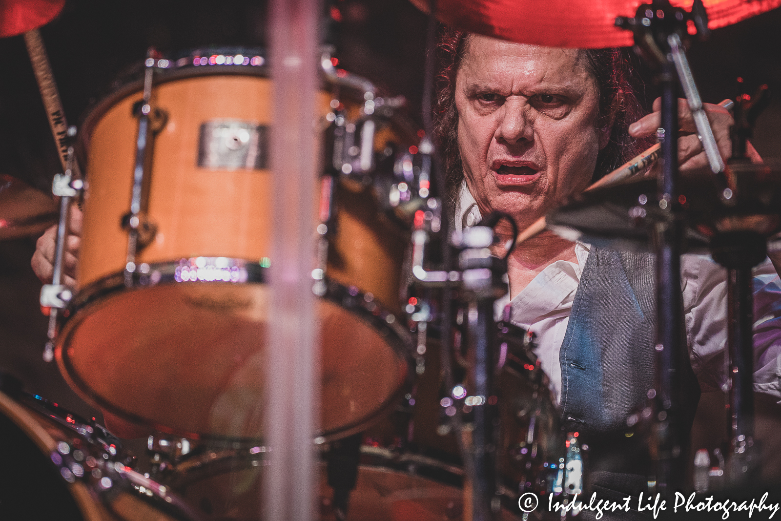 Drummer B.B. Borden of The Marshall Tucker Band playing live at Star Pavilion inside of Ameristar Casino in Kansas City, MO on October 28, 2022.