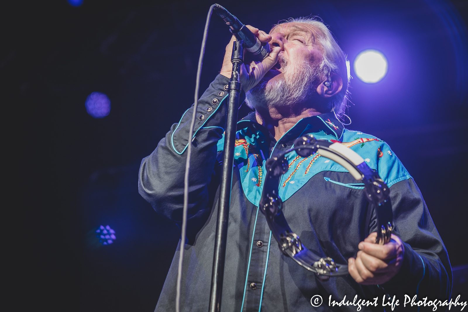The Marshall Tucker Band frontman Doug Gray live in concert at Star Pavilion inside of Ameristar Casino in Kansas City, MO on October 28, 2022.