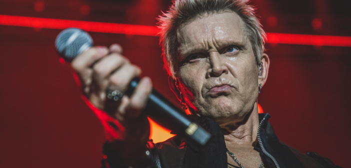 Billy Idol brings his "Rebel on the Road" tour to Uptown Theater in Kansas City, MO on May 11, 2023.