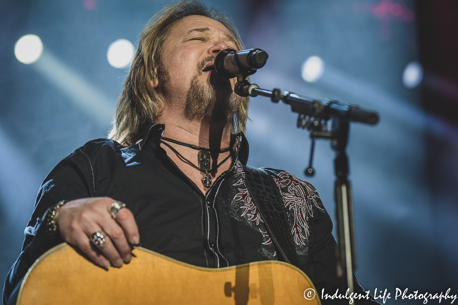 Live concert at Ameristar Casino's Star Pavilion featuring Travis Tritt on December 10, 2022.