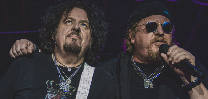 Toto brings its "Dogz of Oz" concert tour to Uptown Theater in Kansas City, MO on March 29, 2023.