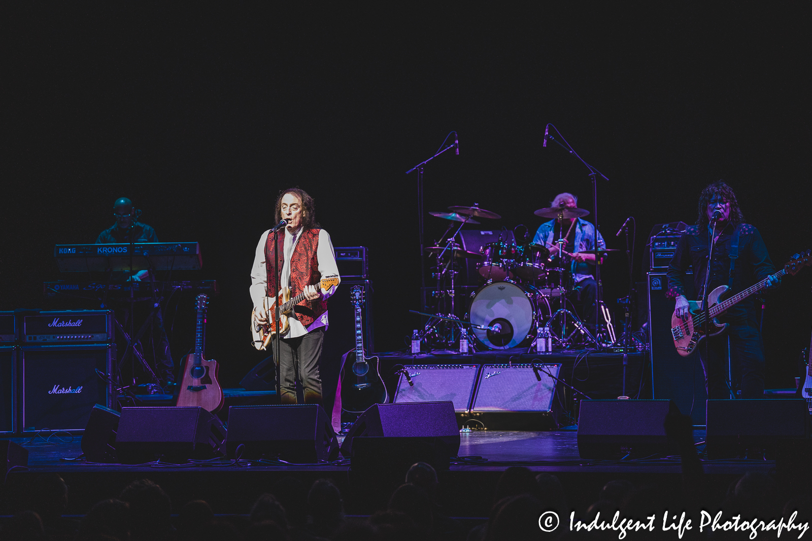 Tommy James & The Shondells live in concert inside Kauffman Center's Muriel Kauffman Theatre in downtown Kansas City, MO on April 1, 2023.