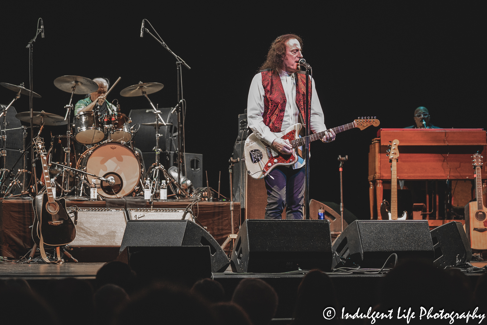 Live concert performance at Kauffman Center for the Performing Arts in Kansas City, MO featuring Tommy James & The Shondells on April 1, 2023.