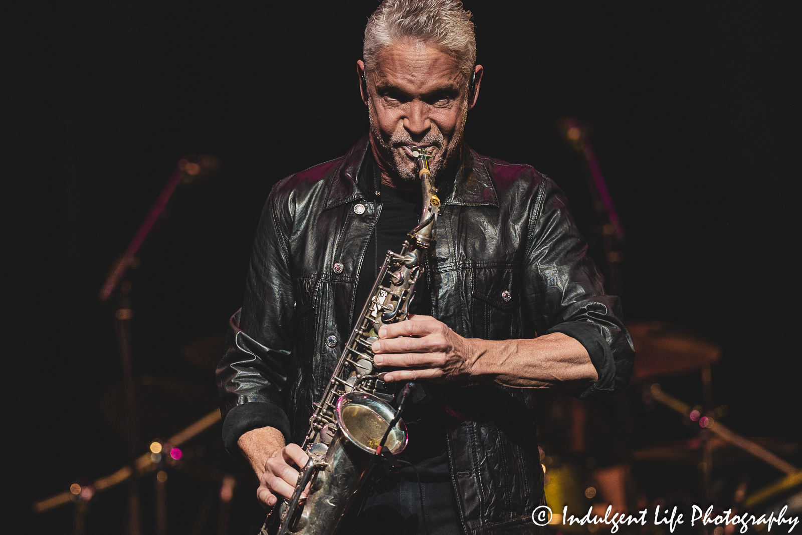 Saxophone player Dave Koz performing live in concert on his "Summer Horns" tour at Kauffman Center for the Performing Arts on July 15, 2023.
