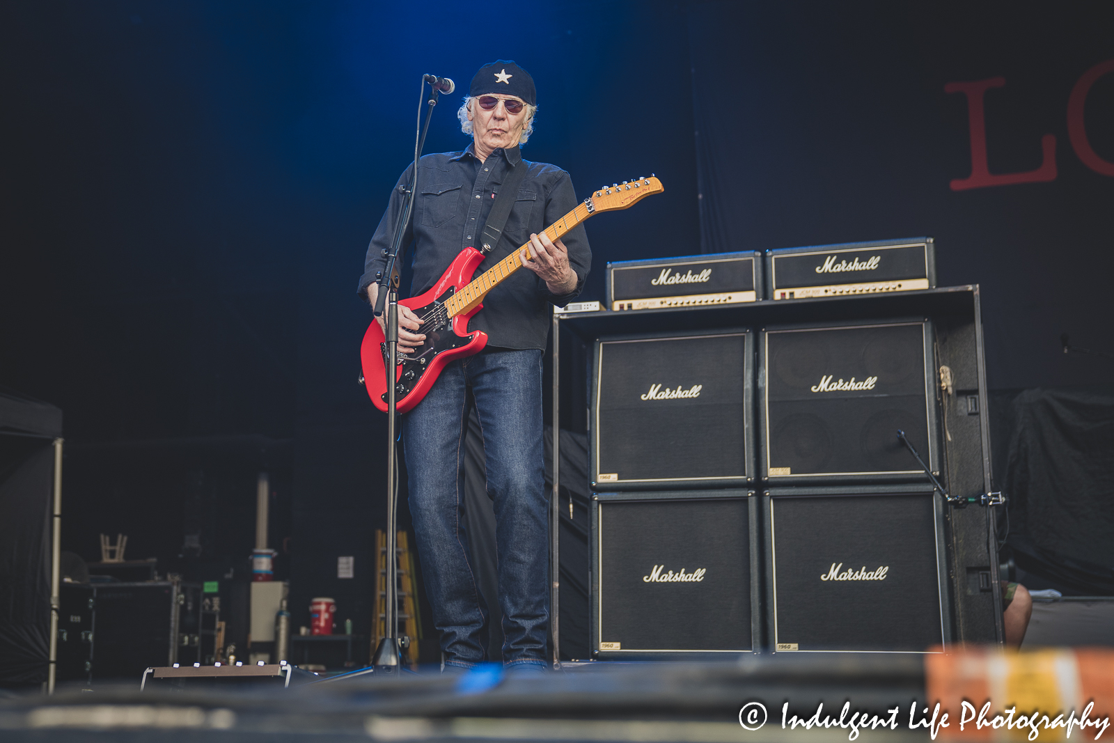 Loverboy guitarist Paul Dean performing "Notorious" live at Starlight Theatre in Kansas City, MO on July 18, 2023.