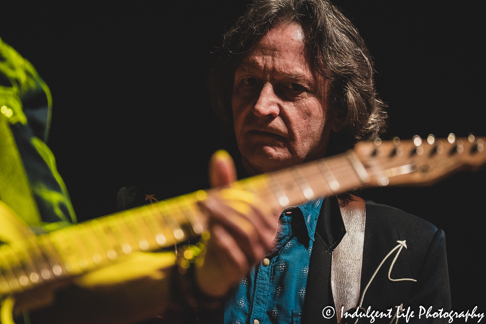 Nitty Gritty Dirt Band lead singer Jeff Hanna live in concert at Ameristar Casino's Star Pavilion in Kansas City, MO on July 8, 2023.