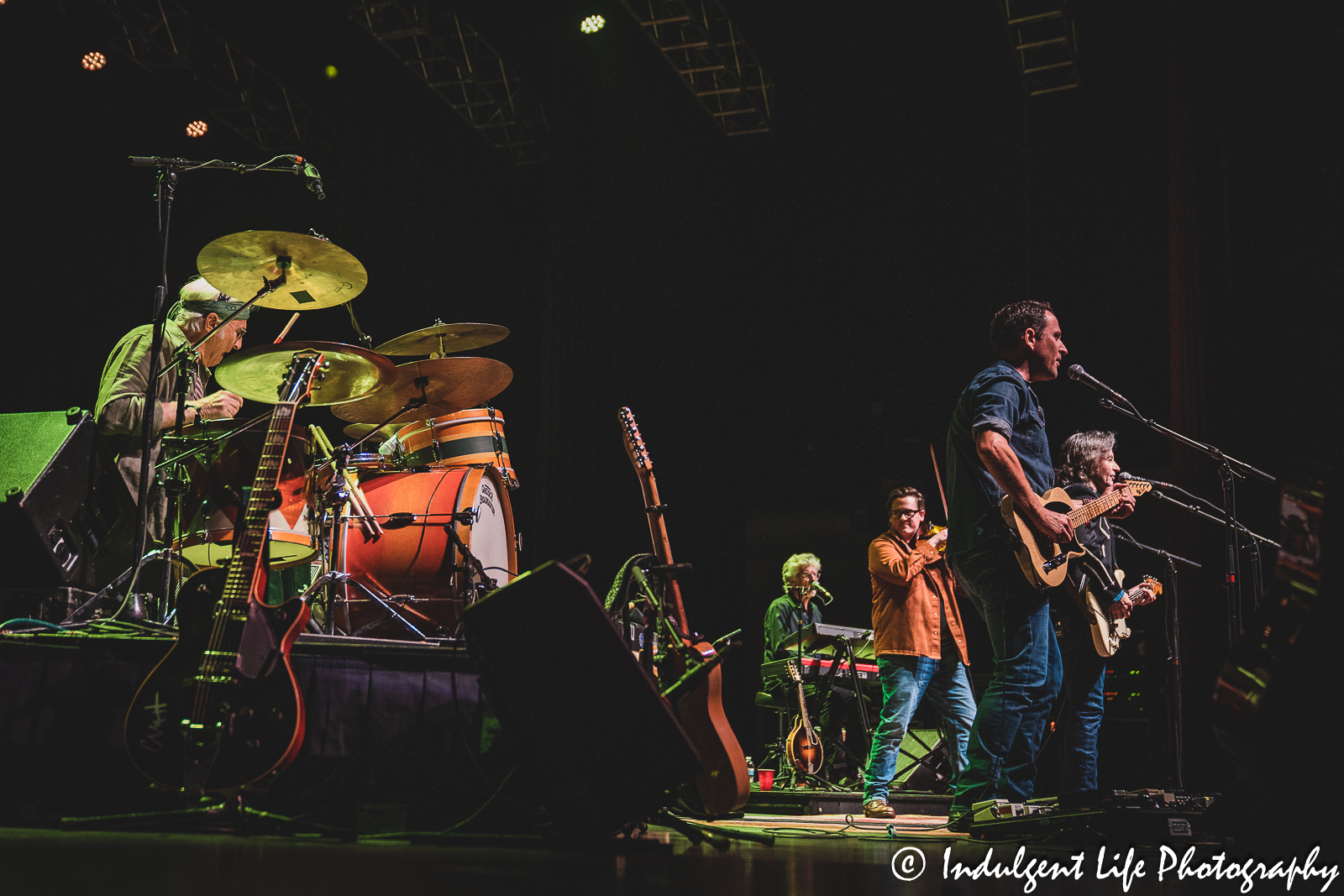 Nitty Gritty Dirt Band kicking off its show at Star Pavilion inside of Ameristar Casino in Kansas City, MO on July 8, 2023.