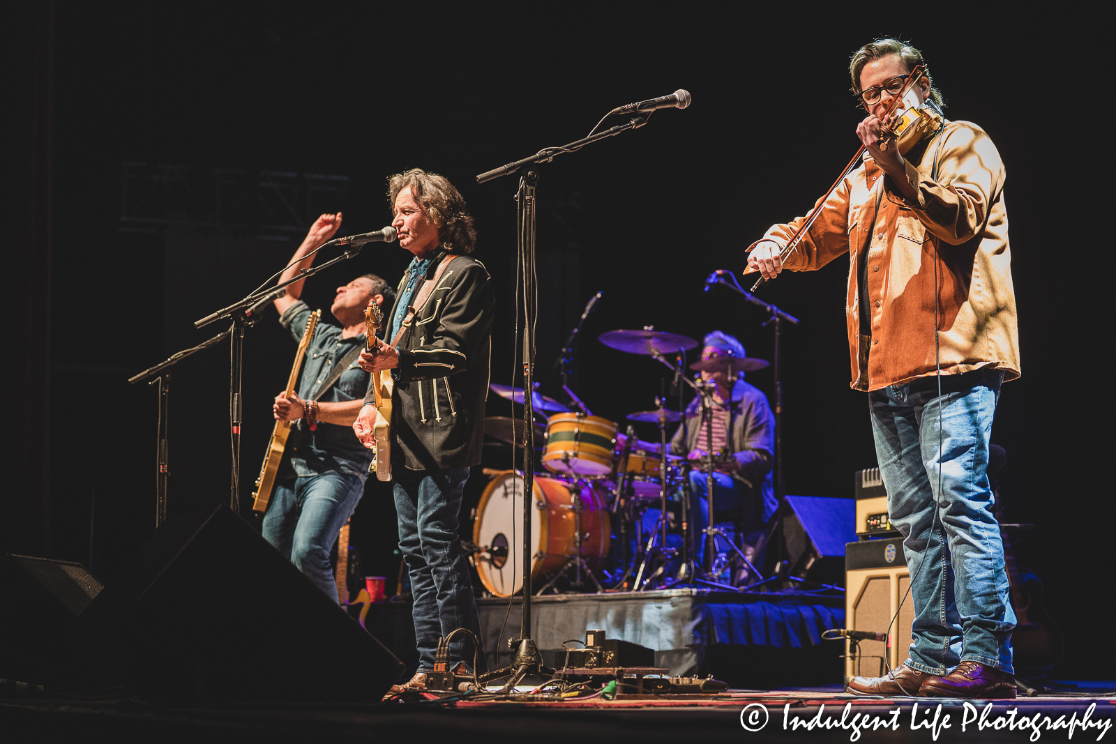 Nitty Gritty Dirt Band performing live in concert at Ameristar Casino Hotel Kansas City on July 8, 2023.