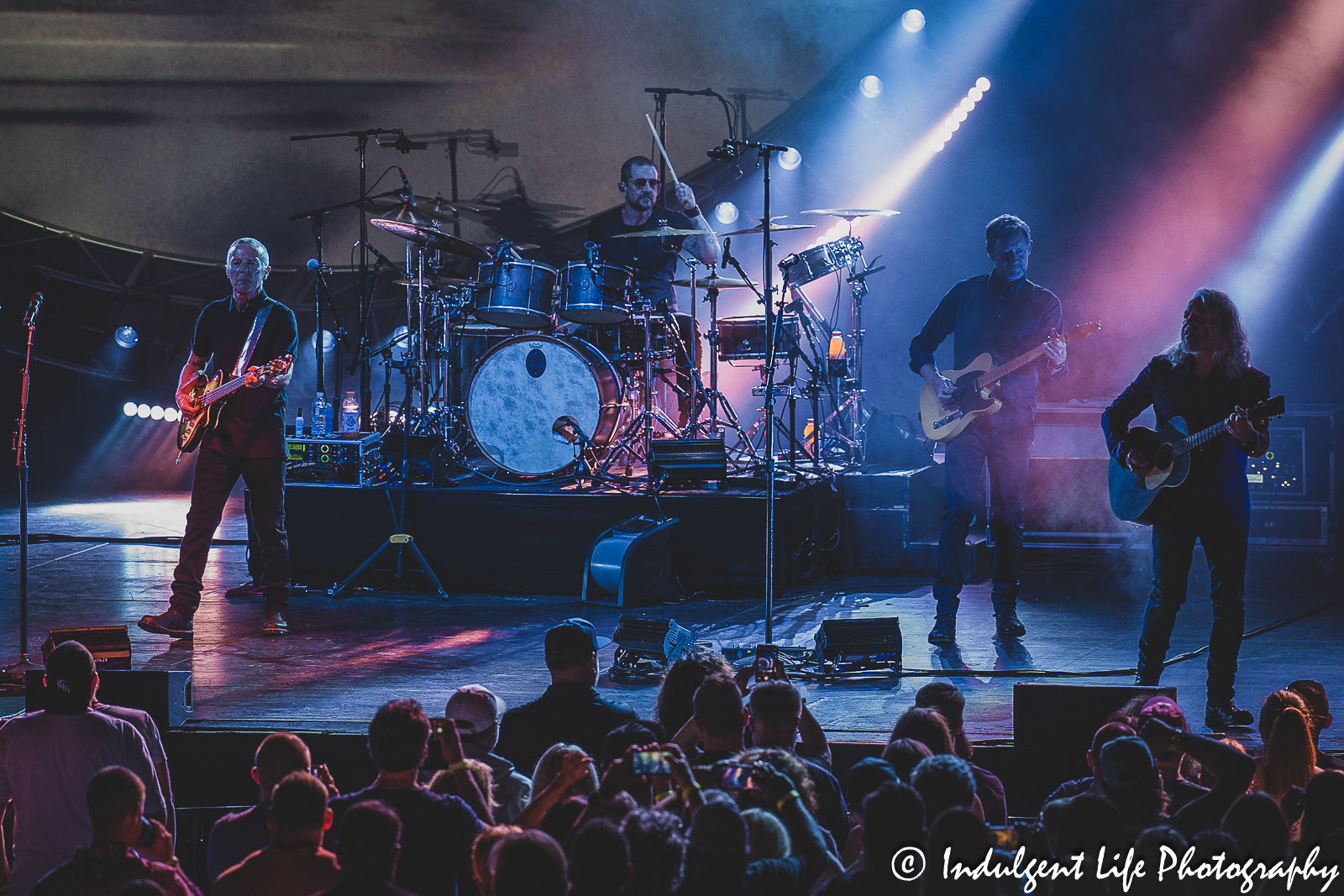 Curt Smith and Roland Orzabal of Tears for Fears live in concert at Starlight Theatre in Kansas City, MO on July 14, 2023.