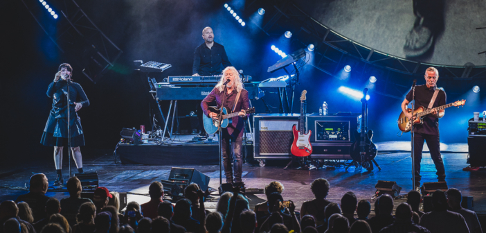 Tears for Fears performed live in concert on its "The Tipping Point" tour at Starlight Theatre in Kansas City, MO on July 14, 2023.