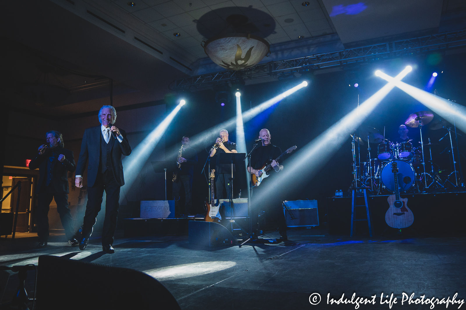 The Righteous Brothers taking to the stage at Prairie Band Casino in Mayetta, KS on June 29, 2023.