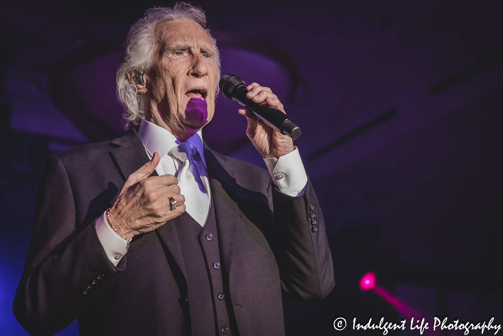 Bill Medley performing live during his Righteous Brothers show at Prairie Band Casino in Mayetta, KS on June 29, 2023.