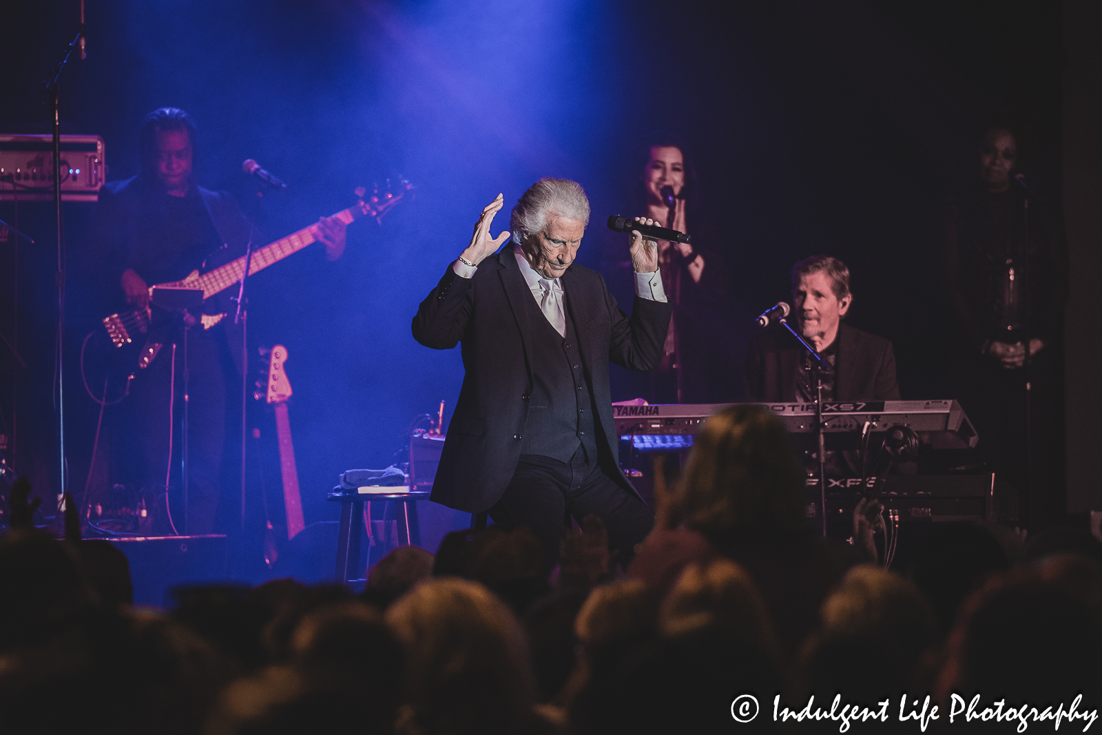 Bill Medley of The Righteous Brothers performing before a crowd at Prairie Band Casino in Mayetta, KS on June 29, 2023.