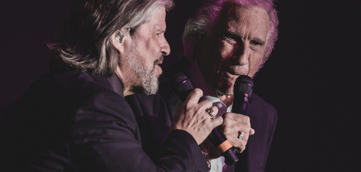 The Righteous Brothers featuring Bill Medley and Bucky Heard performed live in concert at Prairie Band Casino in Mayetta, KS on June 29, 2023.
