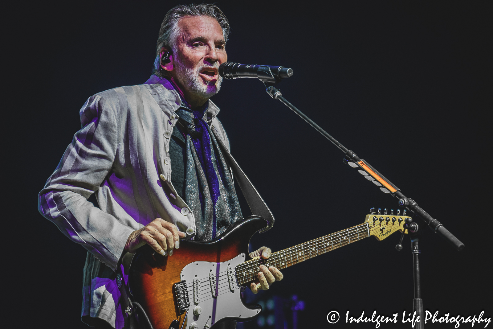 Kenny Loggins opening up his "This Is It!" farewell tour concert at The Family Arena in St. Charles, MO with a performance of "Keep the Fire" on August 17, 2023.