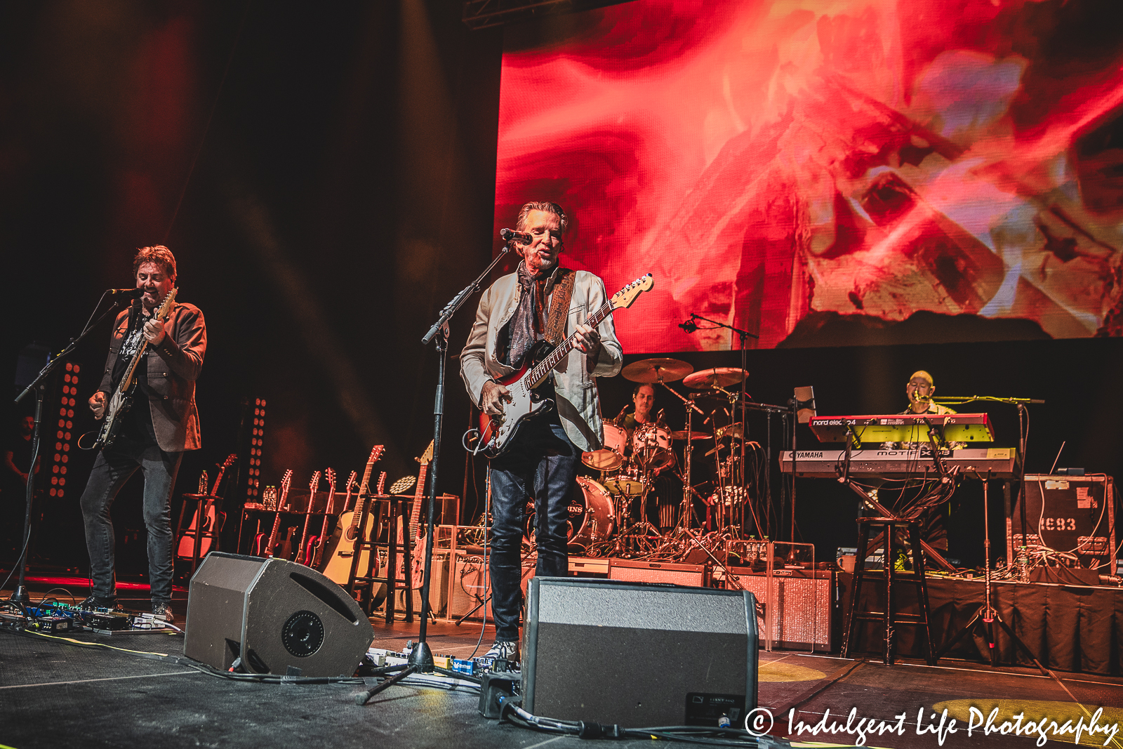 Kenny Loggins performing "Keep the Fire" at The Family Arena in St. Charles, MO during his "This Is It!" farewell tour stop on August 17, 2023.