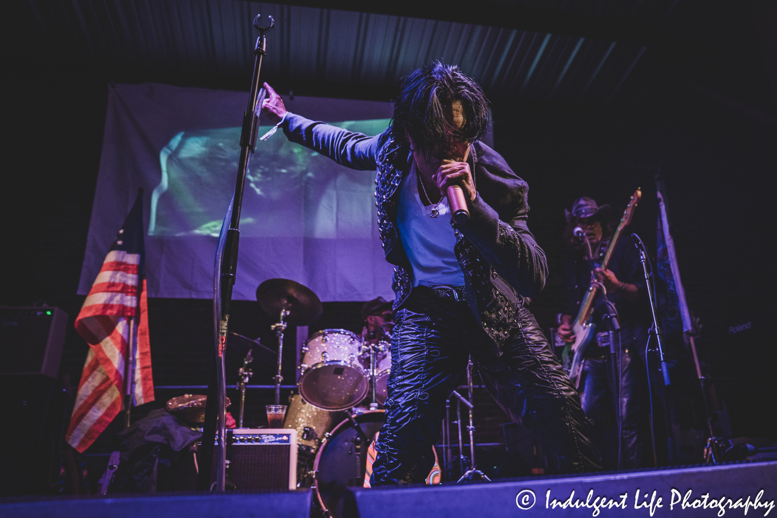 Live concert at Lemonade Park in Kansas City, MO featuring Corey Feldman and band on September 17, 2023.