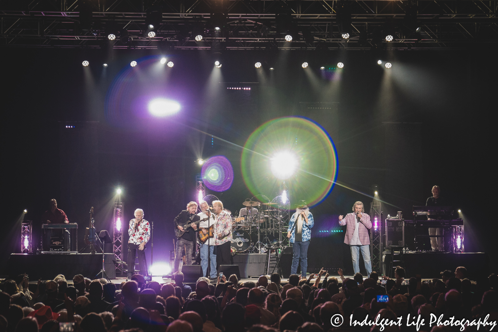 Star Pavilion live concert at Ameristar Casino in Kansas City, MO featuring The Oak Ridge Boys on the group's "American Made" farewell tour on October 6, 2023.