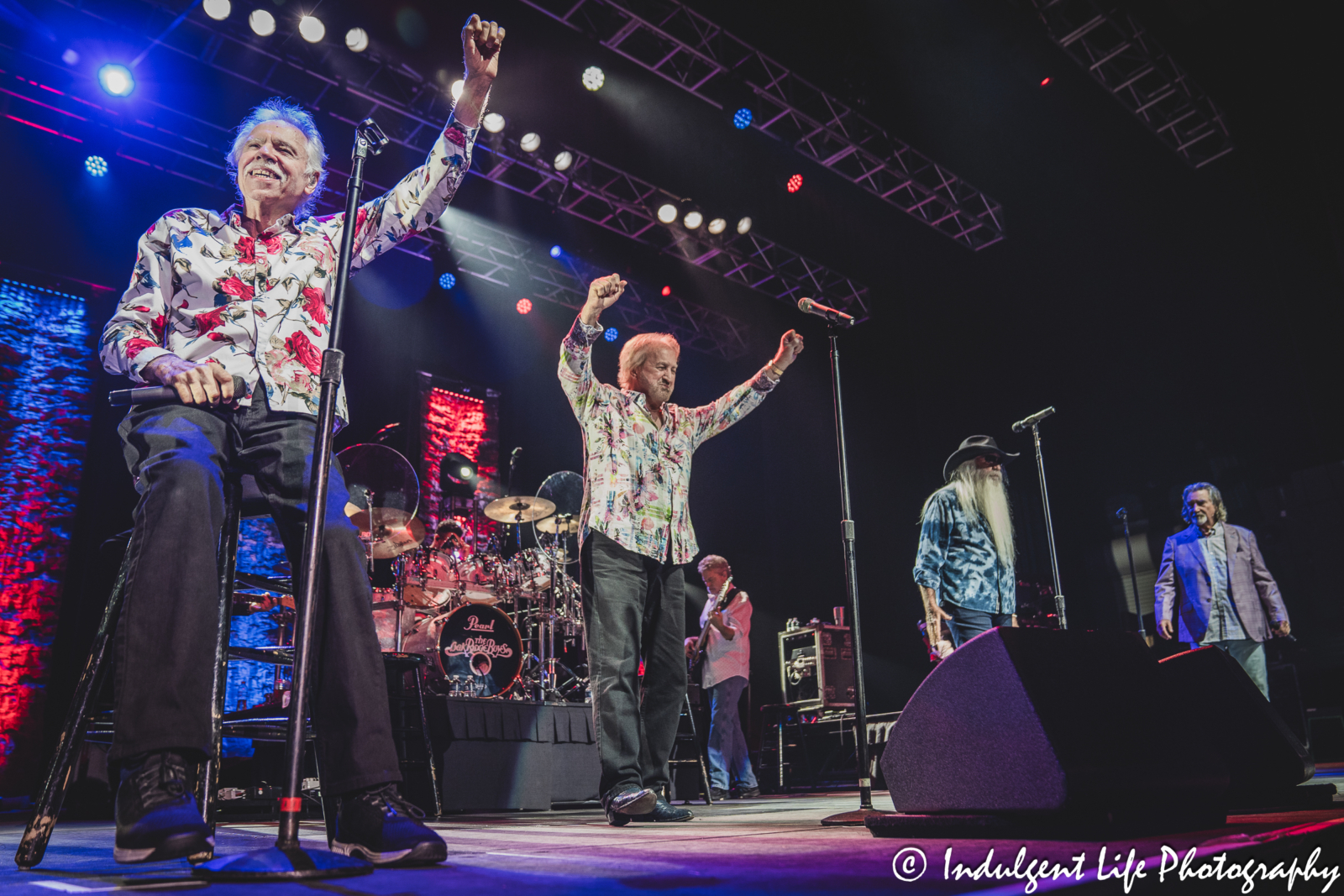 The Oak Ridge Boys live in concert on the group's "American Made" farewell tour at Star Pavilion inside of Ameristar Casino in Kansas City, MO on October 6, 2023.