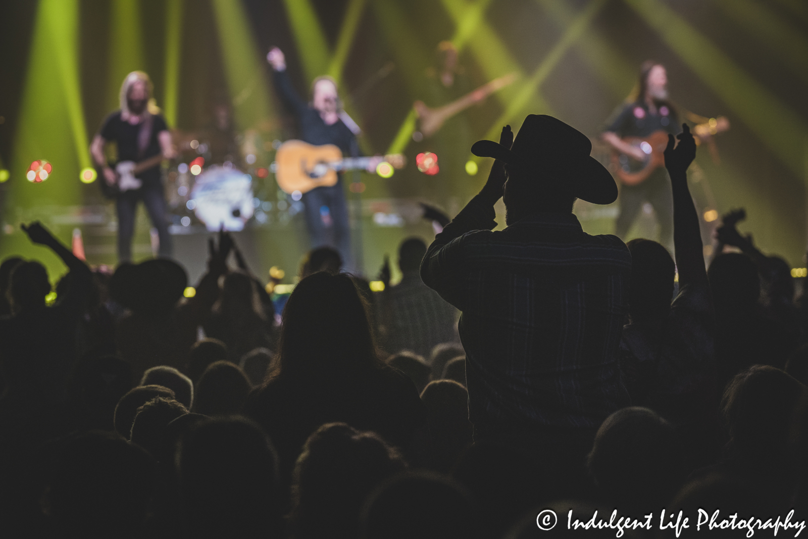 Live concert performance at Ameristar Casino's Star Pavilion in Kansas City, MO featuring Travis Tritt on September 16, 2023.