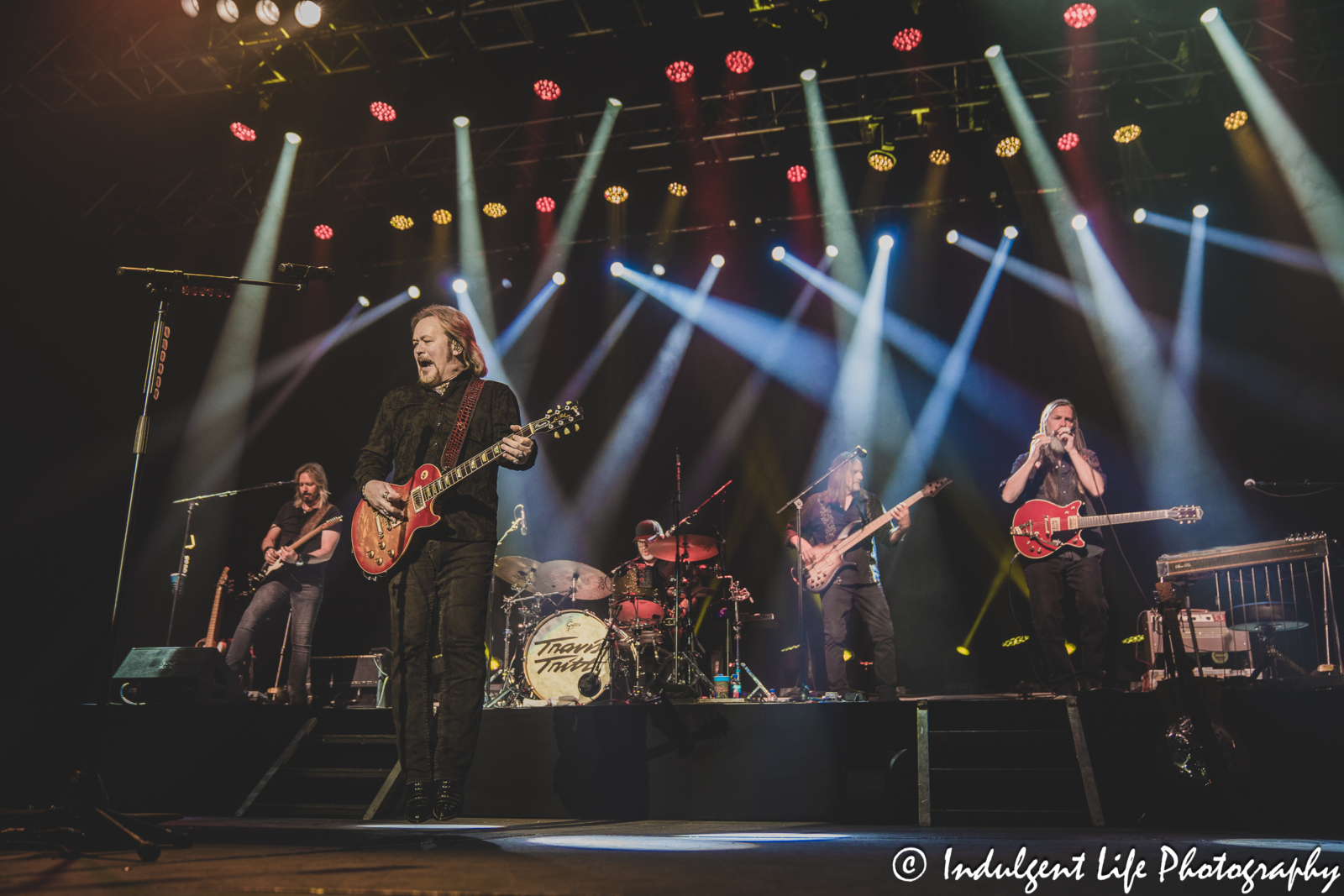 Travis Tritt performing live at Star Pavilion inside of Ameristar Casino in Kansas City, MO on September 16, 2023.