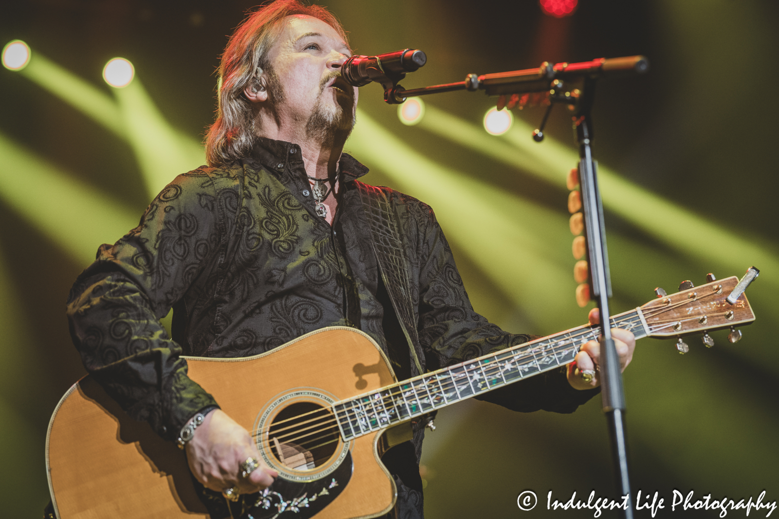 Travis Tritt appearing live in concert at Ameristar Casino's Star Pavilion in Kansas City, MO on September 16, 2023.