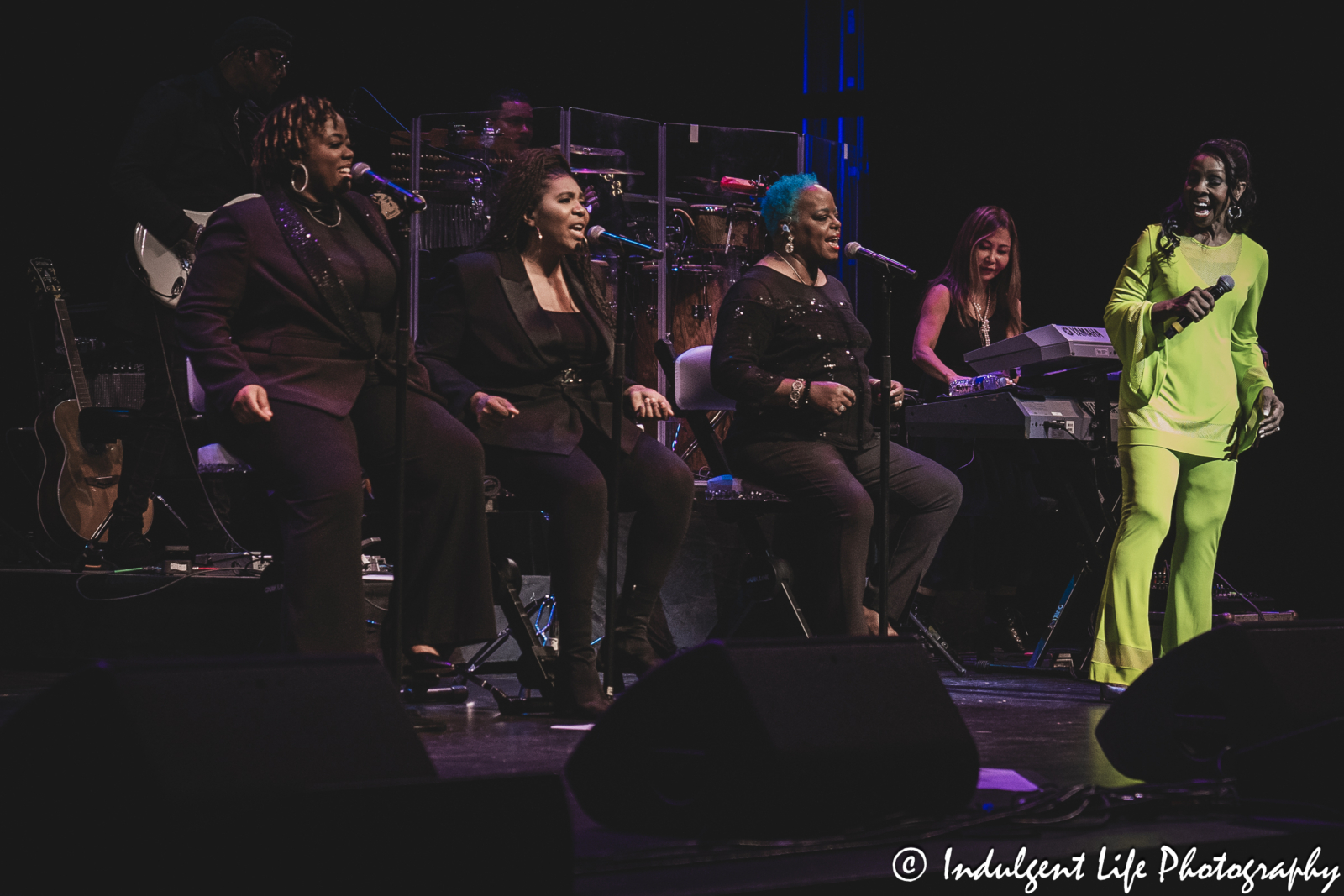 The "Empress of Soul" Gladys Knight opening up her concert at Kauffman Center for the Performing Arts in Kansas City, MO on November 19, 2023.