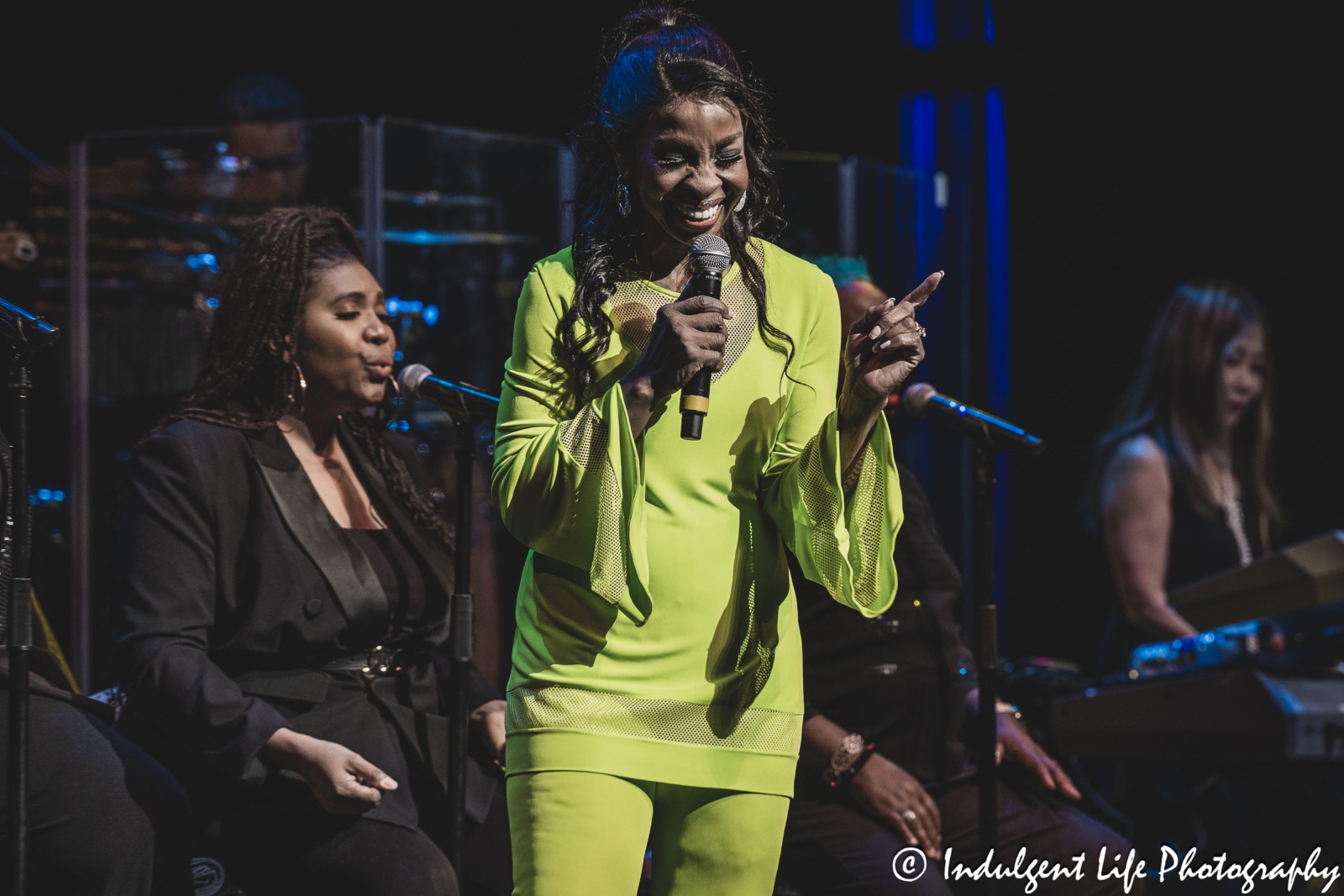 The "Empress of Soul" Gladys Knight performing "Taste of Bitter Love" (1980) at Kauffman Center in downtown Kansas City, MO on November 19, 2023.