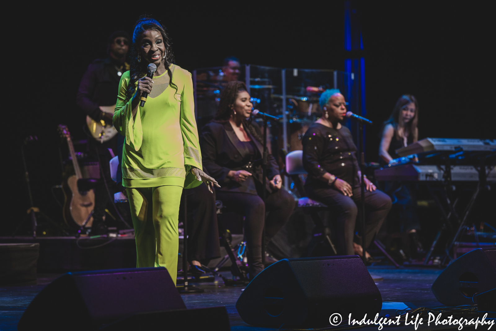 Live concert at Kauffman Center for the Performing Arts in downtown Kansas City, MO featuring the "Empress of Soul" Gladys Knight on November 19, 2023.