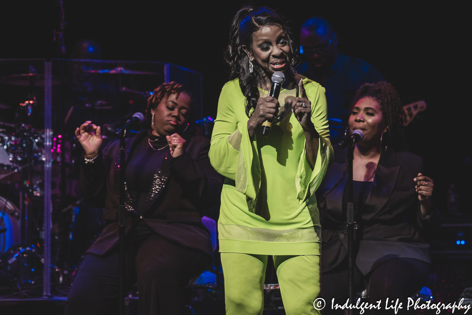 The "Empress of Soul" Gladys Knight live in concert at Muriel Kauffman Theatre inside of Kauffman Center in Kansas City, MO on November 19, 2023.