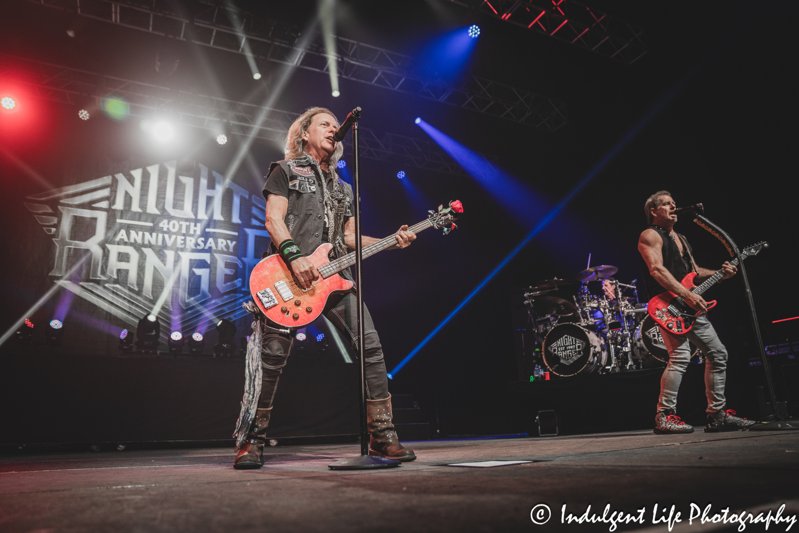 Night Ranger performing live at Star Pavilion inside of Ameristar Casino in Kansas City, MO on October 20, 2023.