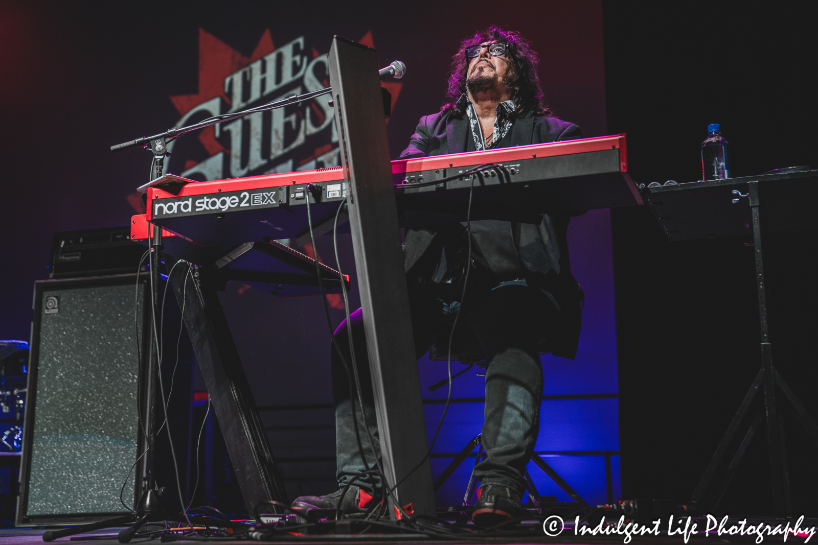 Keyboard player Teddy Andreadis of The Guess Who performing live at Star Pavilion inside of Ameristar Casino in Kansas City, MO on October 21, 2023.