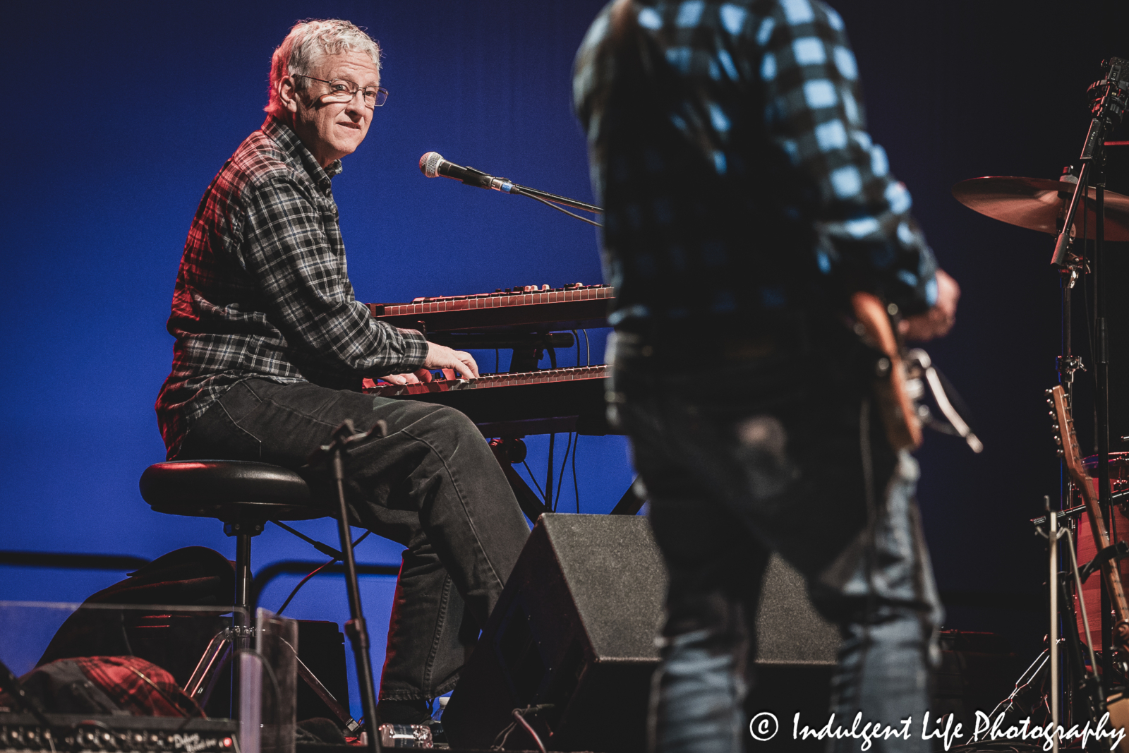 The Ozark Mountain Daredevils keyboardist Kelly Brown performing live at Ameristar Casino's Star Pavilion in Kansas City, MO on November 11, 2023..